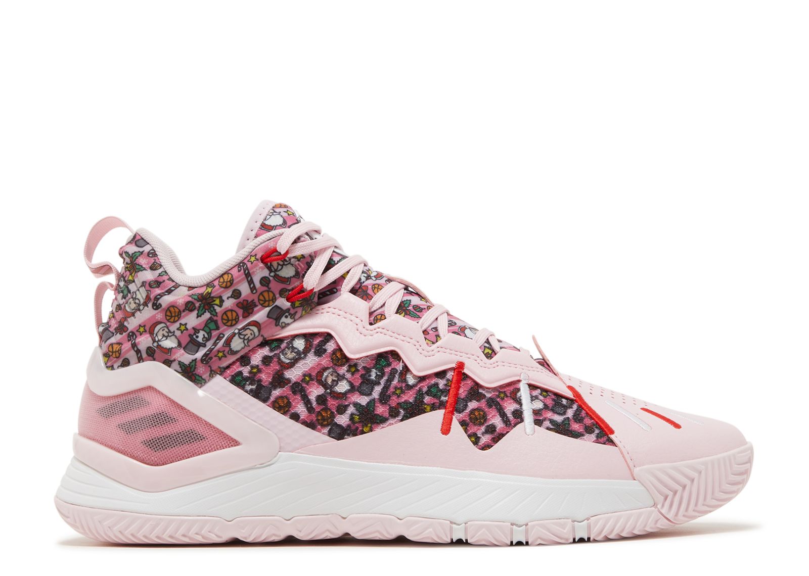 

Кроссовки adidas D Rose Son Of Chi 'Christmas - Clear Pink', розовый, Розовый;серый