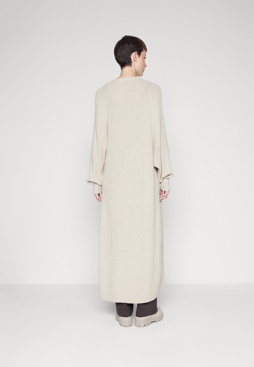 

Кардиган MSCH Copenhagen ODANNA RACHELLE LONG CARDIGAN, цвет oatmeal melange