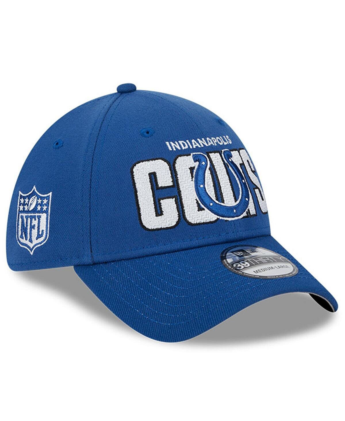 

Мужская гибкая кепка Royal Indianapolis Colts 2023 NFL Draft 39THIRTY New Era