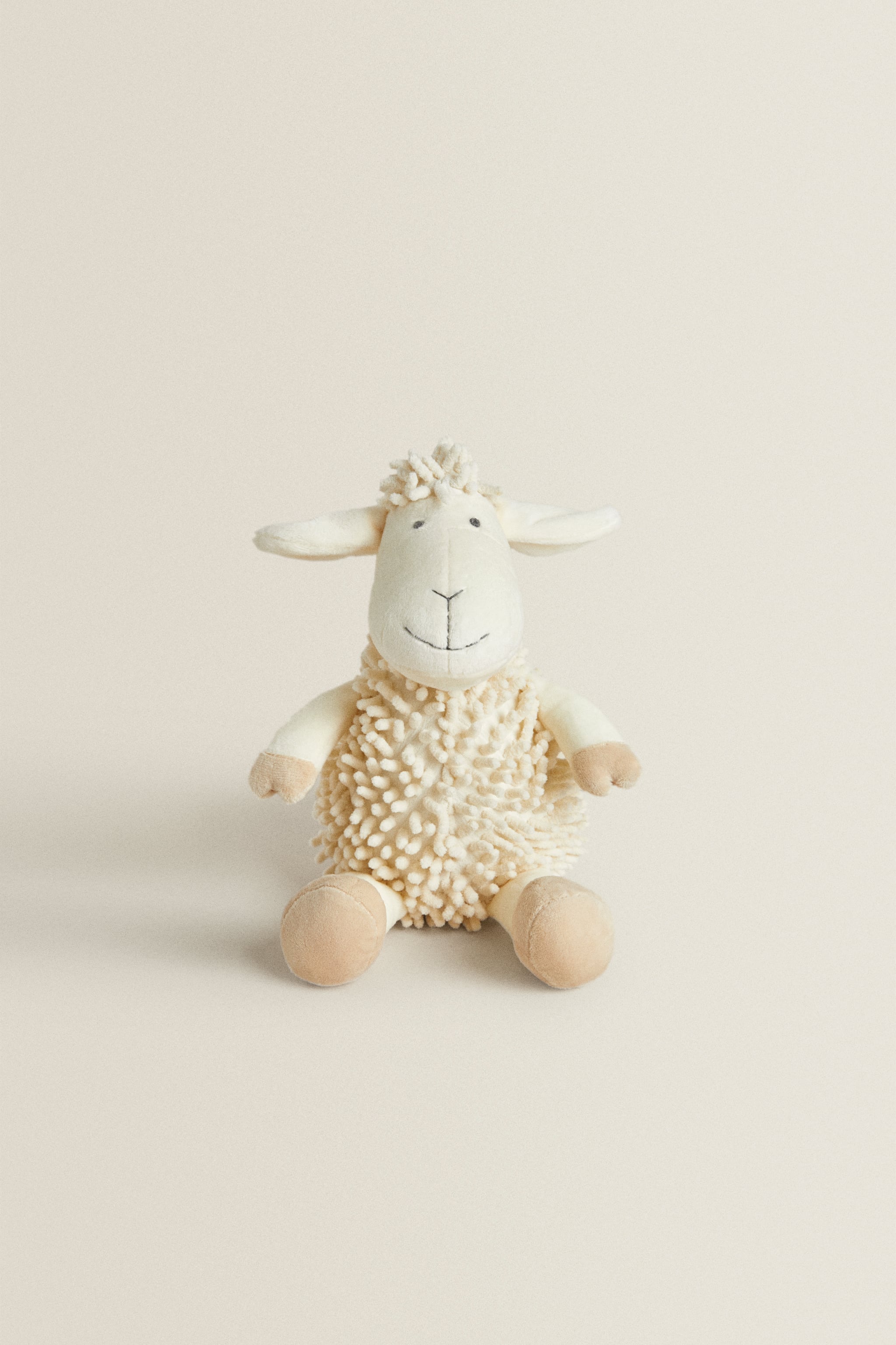 Высокая овца мягкая игрушка Zara, белый ваза стеклянная жостово