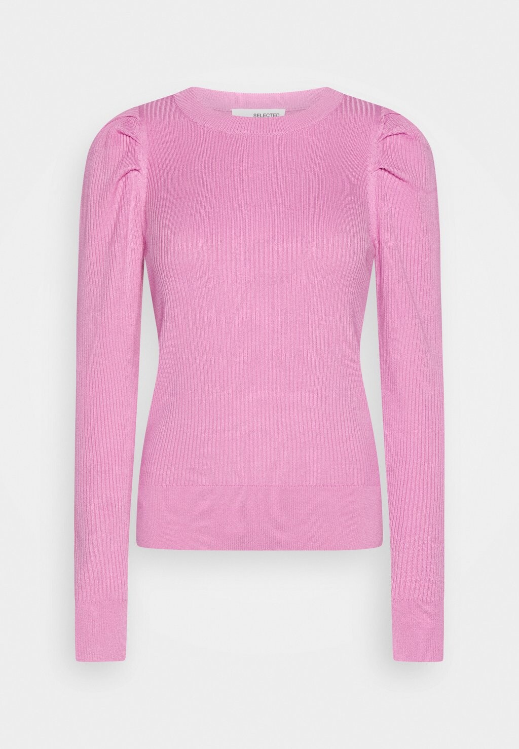 

Джемпер Selected Slfisla O-Neck, цикламен