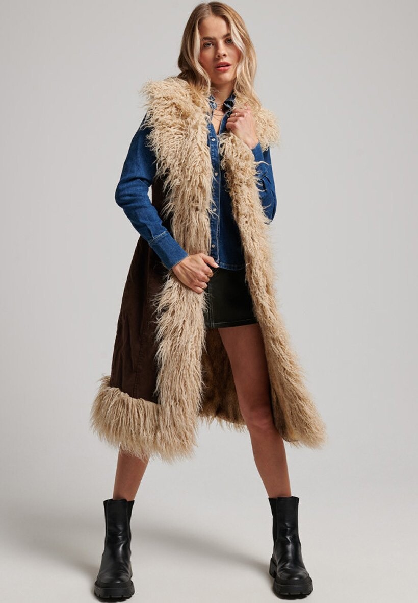 

Жилет Superdry, Коричневый