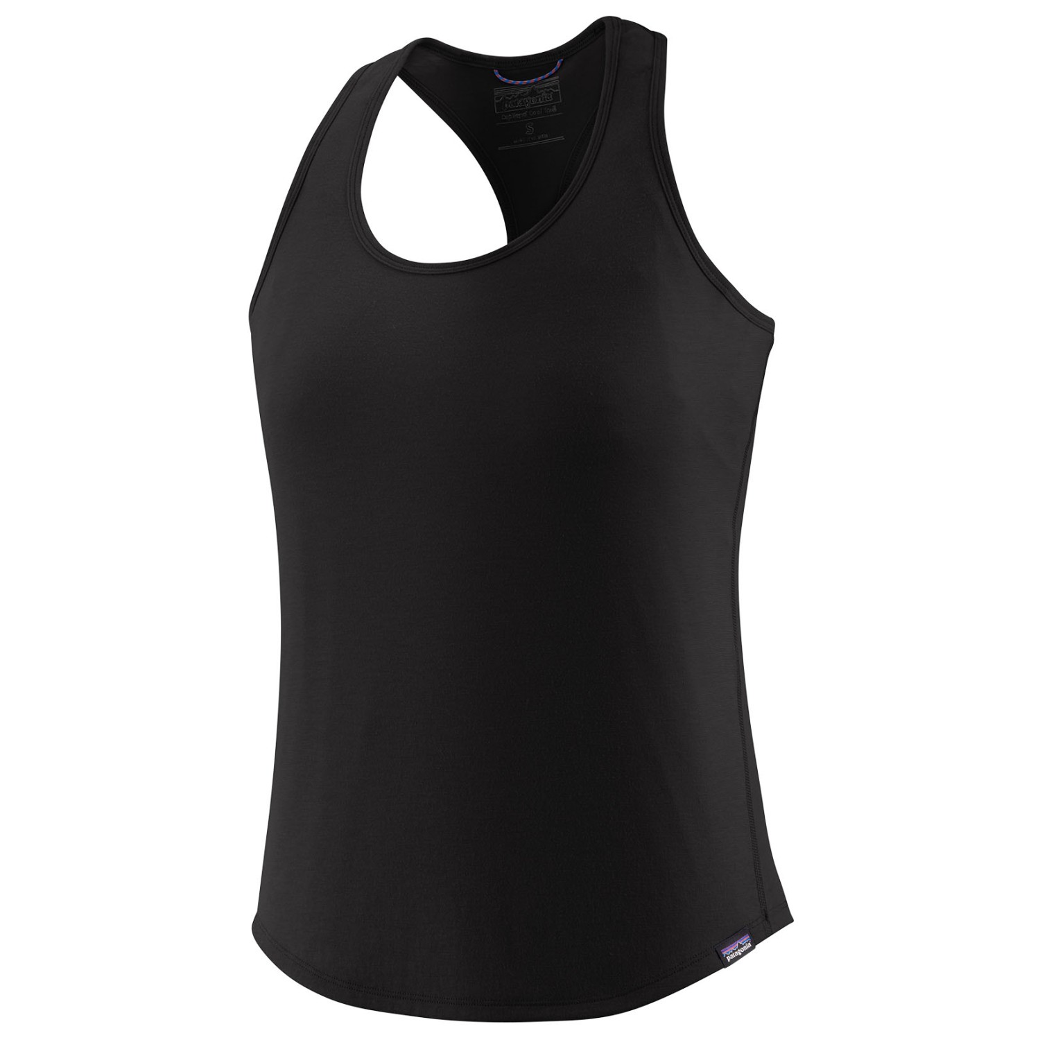 Функциональная рубашка Patagonia Women's Cap Cool Trail Tank, черный цена и фото