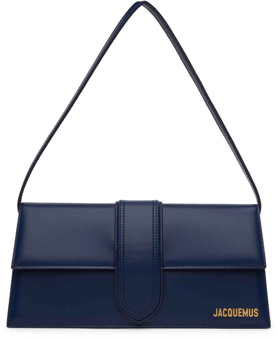 

Темно-синяя сумка Le Raphia 'Le Bambino Long' Jacquemus