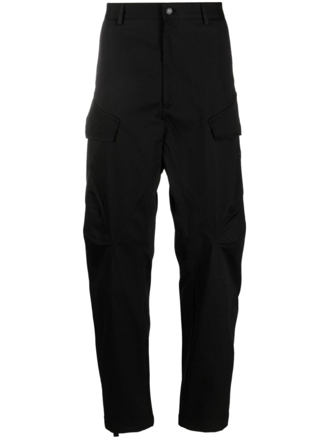 

Moncler gabardine cargo trousers, черный