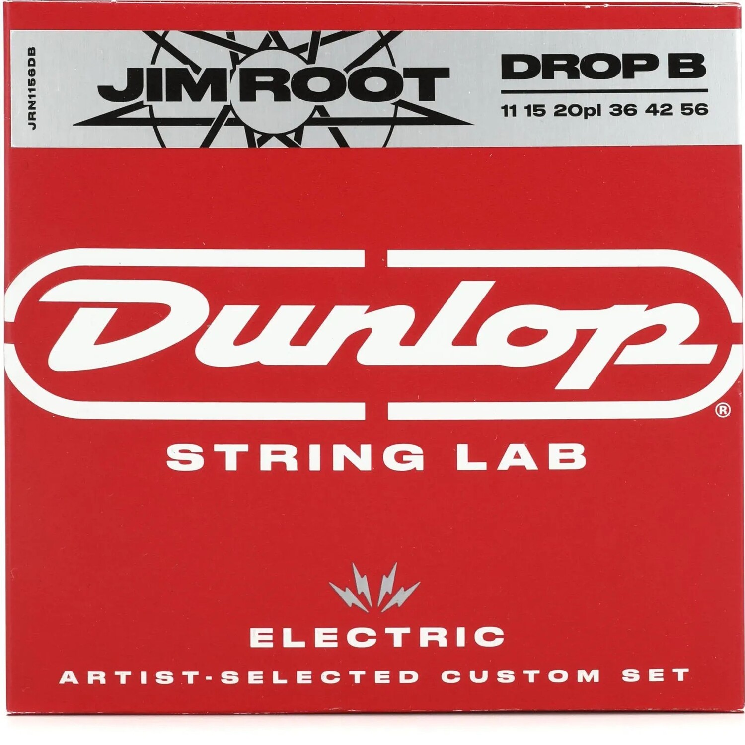 

Электрические струны Dunlop JRN1156DB Jim Root — .011-.056, Drop B