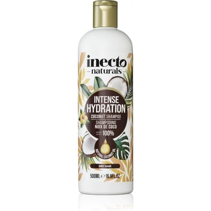 Натуральный кокосовый шампунь 500мл, Inecto