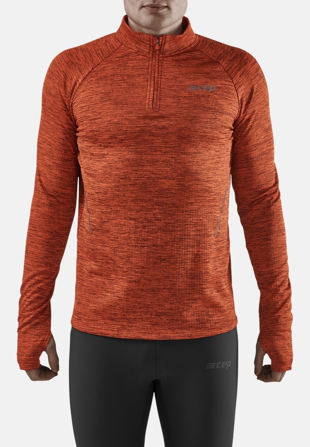 

Спортивная футболка Winter Run CEP, цвет dark orange melange