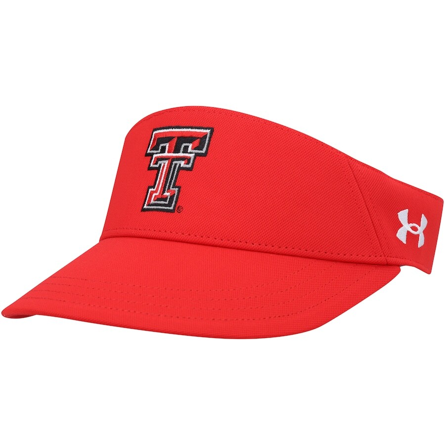 

Козырек Under Armour Texas Tech Red Raiders, красный