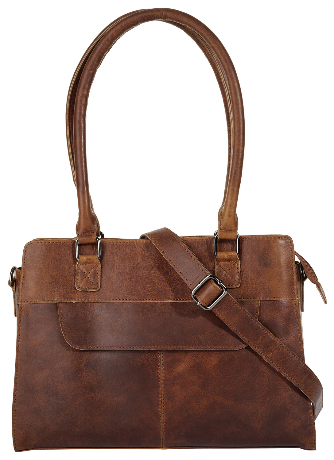 

Сумка Cluty Handtasche, коньячный