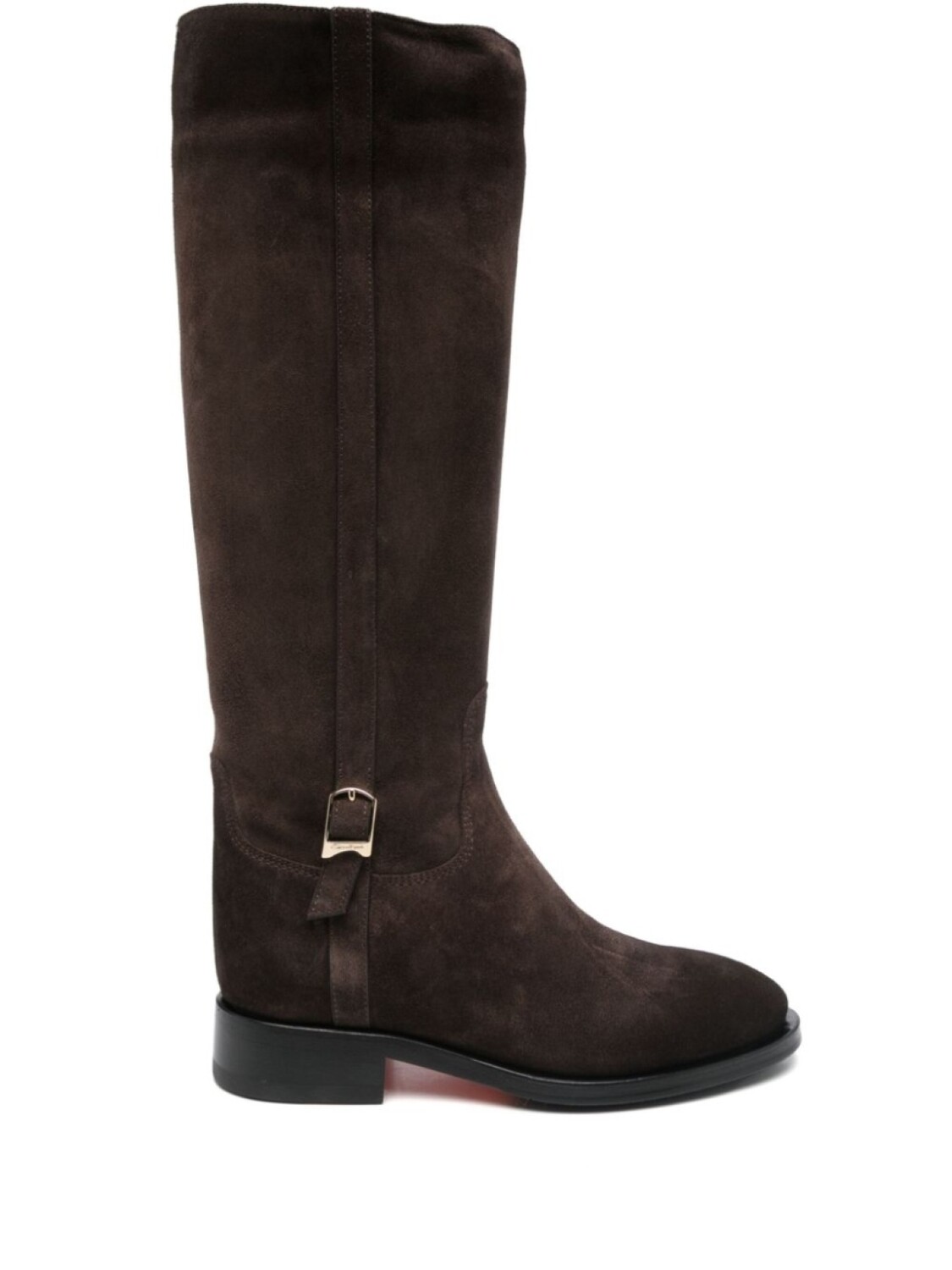 

Замшевые сапоги Santoni, коричневый