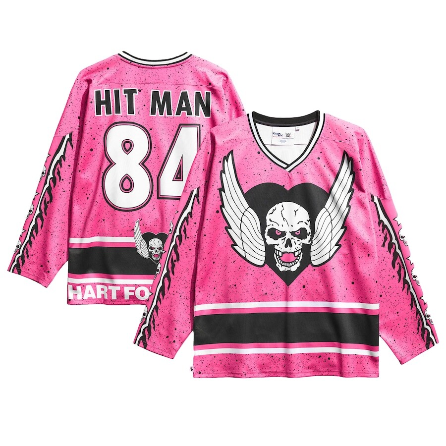 

Джерси Chalk Line Bret Hart, розовый