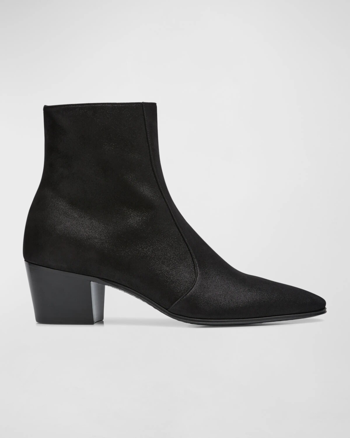 

Мужские ботильоны Vassili 60 на молнии Saint Laurent, цвет Black