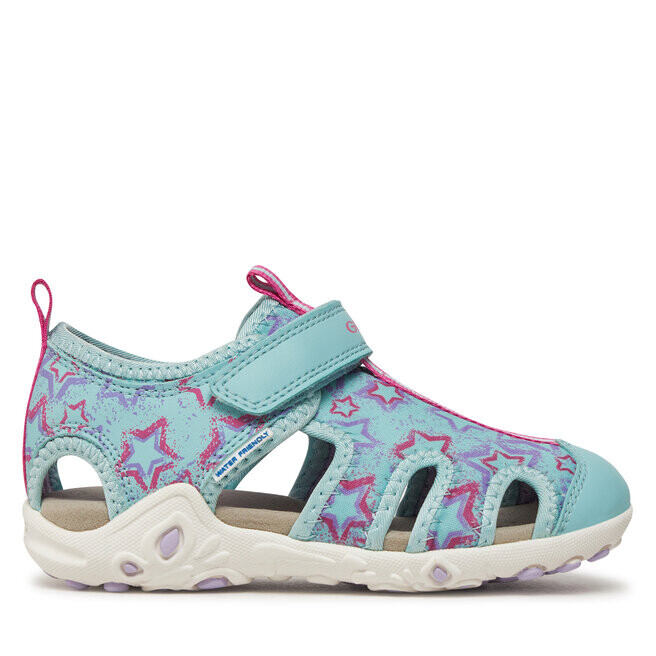 

Сандалии Geox J Sandal Whinberry G J45GRC 0EE04 C4A8R S Aqua/Lilac, синий