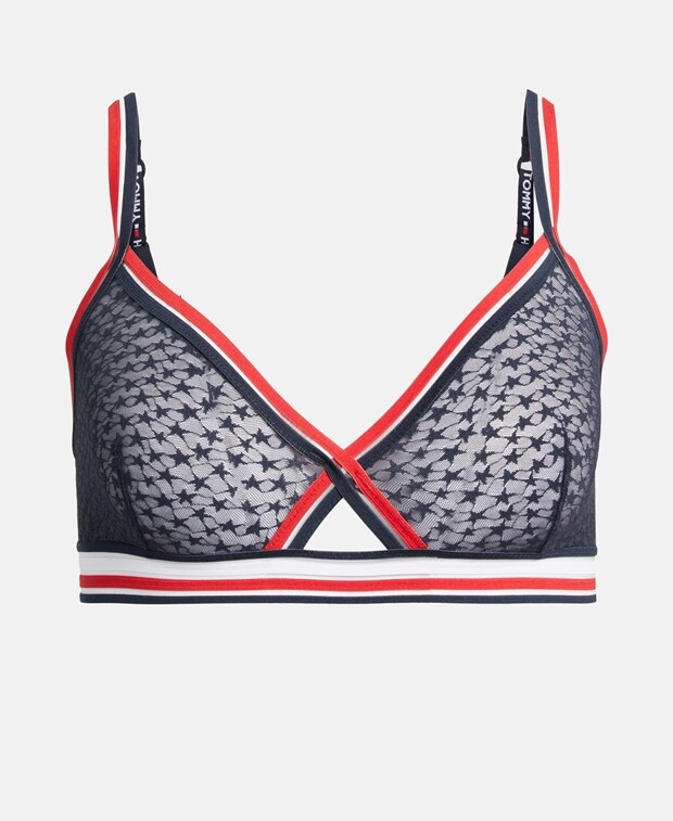 

Мягкий бюстгальтер Tommy Hilfiger, темно-синий