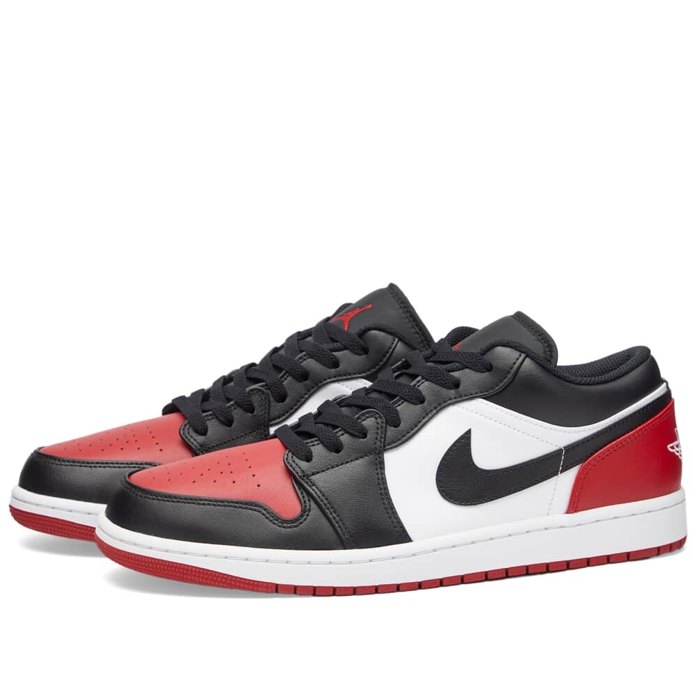

Air Jordan Кроссовки 1 Низкий, белый/черный