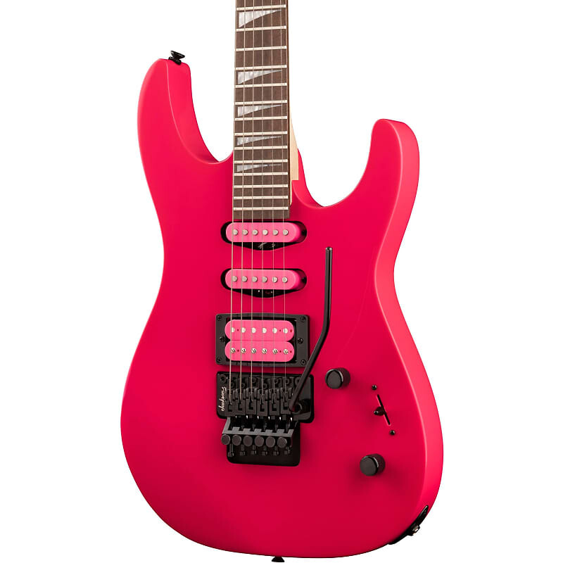 

Электрогитара Jackson X Series Dinky DK3XR HSS Electric Guitar, Neon Pink