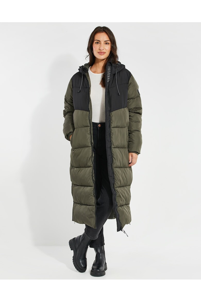 

Зимняя куртка Luxe 5961 с капюшоном Threadbare, хаки