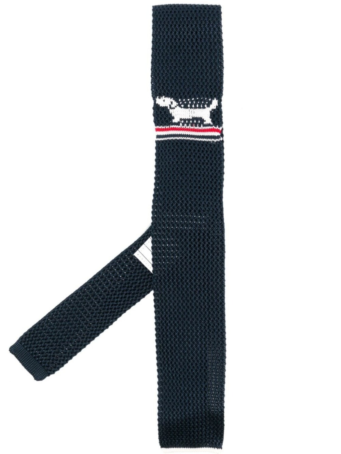 

Thom Browne шелковый галстук Hector, синий