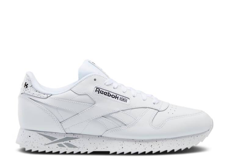 цена Кроссовки Reebok CLASSIC LEATHER RIPPLE 'FOOTWEAR WHITE', белый