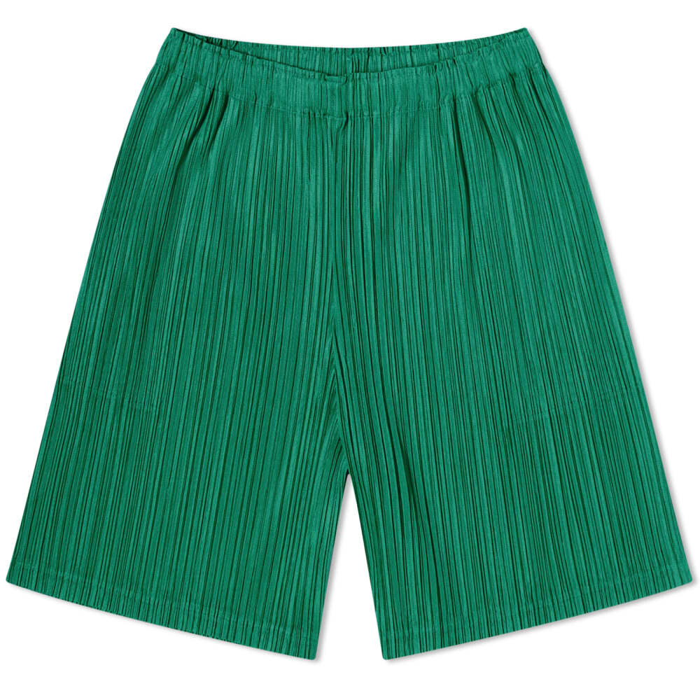 

Шорты со складками Pleats Please Issey Miyake, зеленый