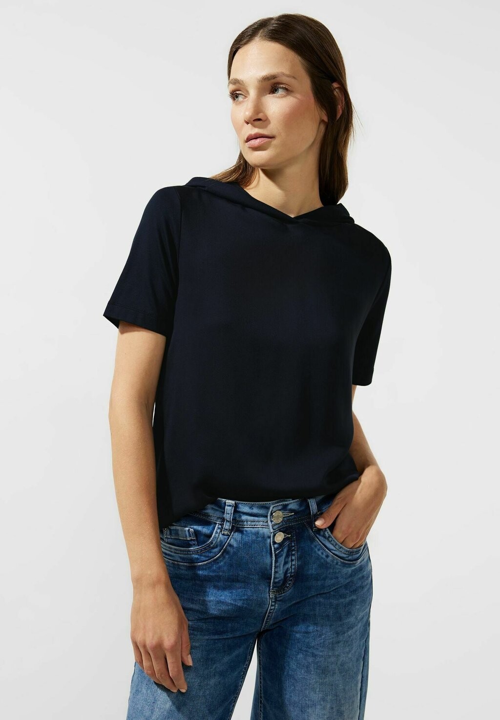 

Футболка базовая Street One, цвет blau