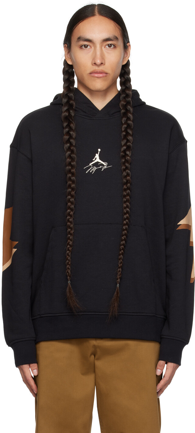 

Черная худи с графическим рисунком Nike Jordan, Черный