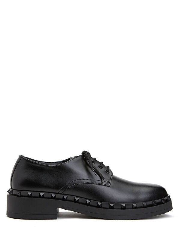 

Мужские кожаные туфли Rockstud Valentino Garavani, черный