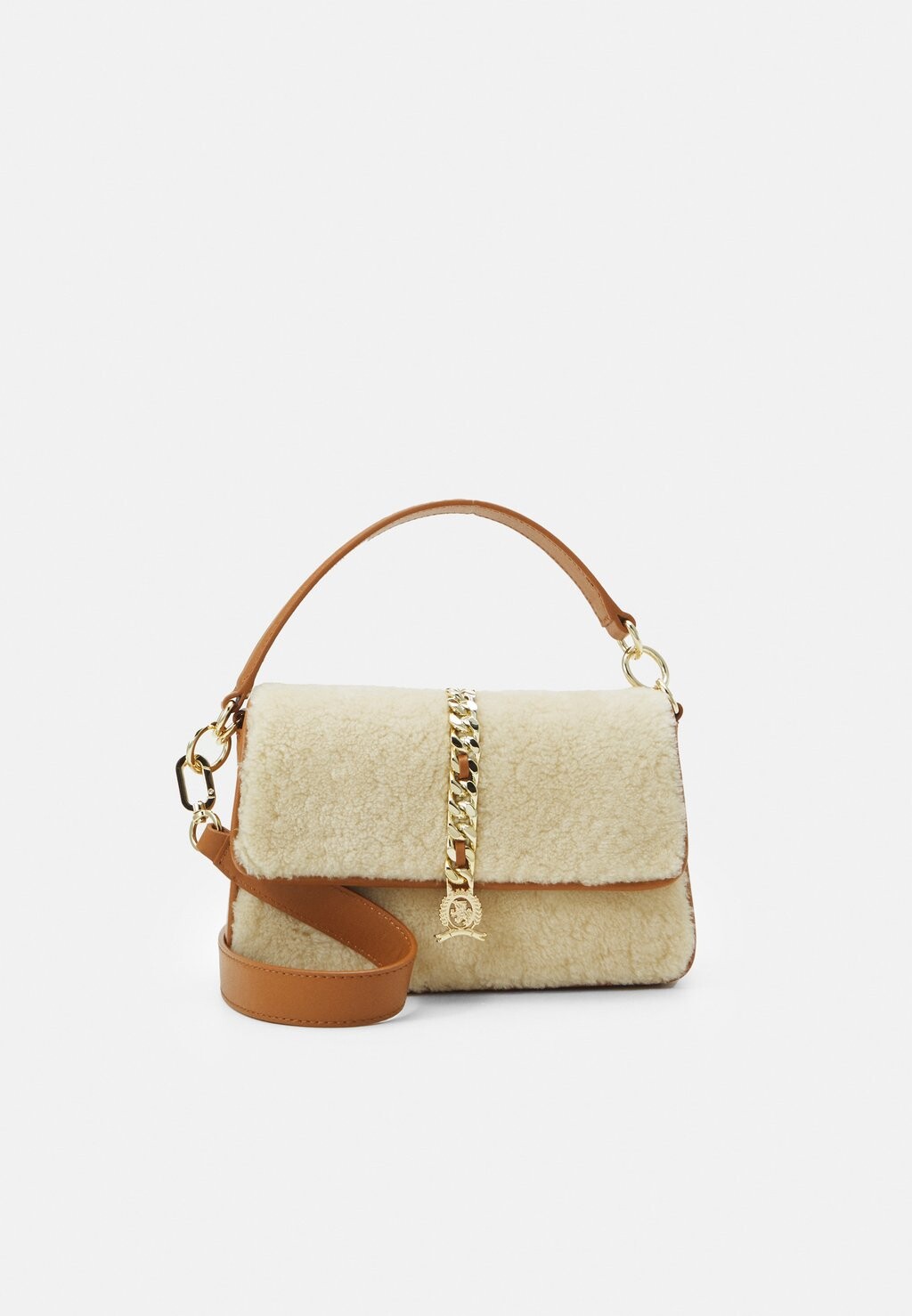 

Сумка Tommy Hilfiger Luxe Crossover Shearling, бежевый