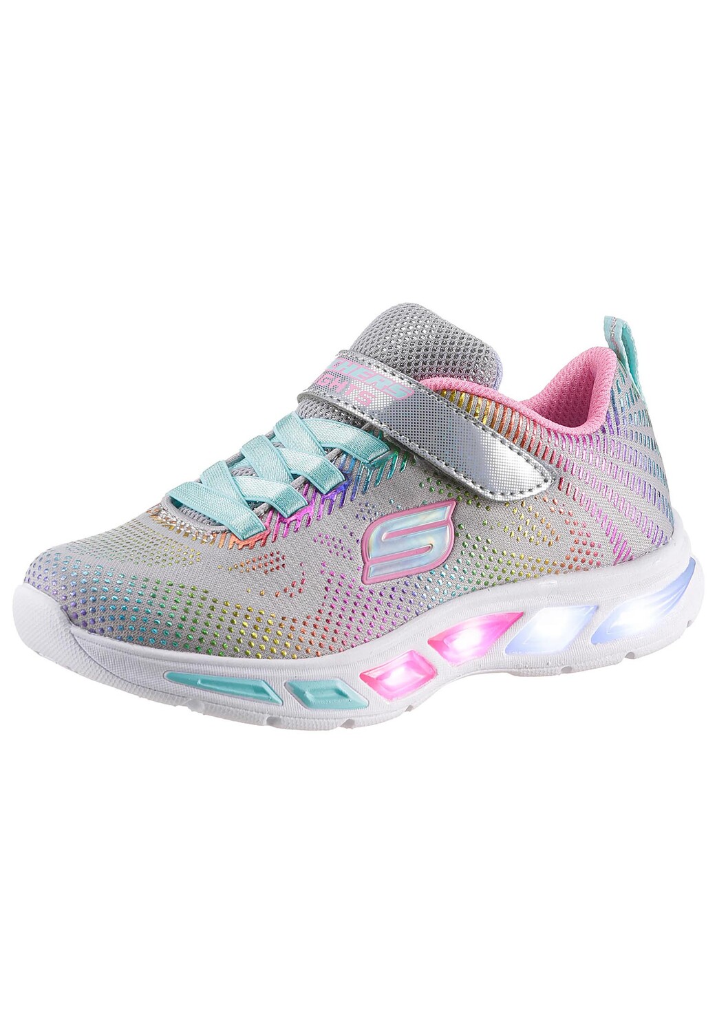 

Низкие кроссовки Skechers Low S Lights Gleam n Dream, красочный