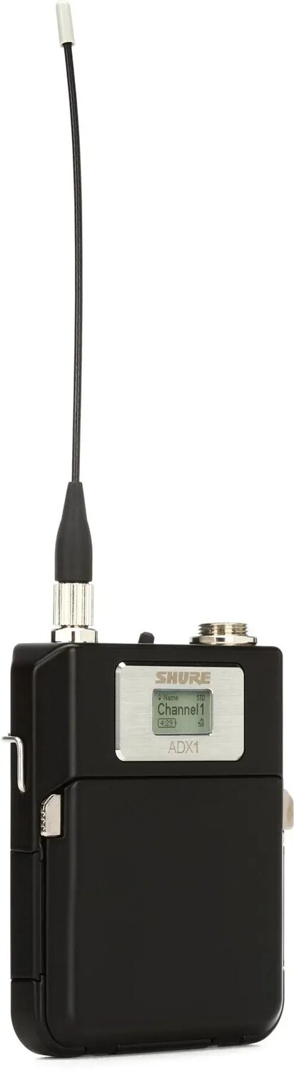 

Беспроводной поясной передатчик Shure ADX1 с разъемом TA4