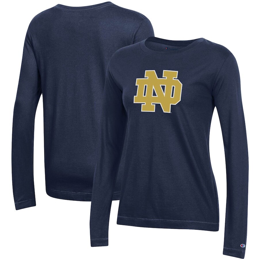 

Футболка с длинным рукавом Champion Notre Dame Fighting Irish, нави