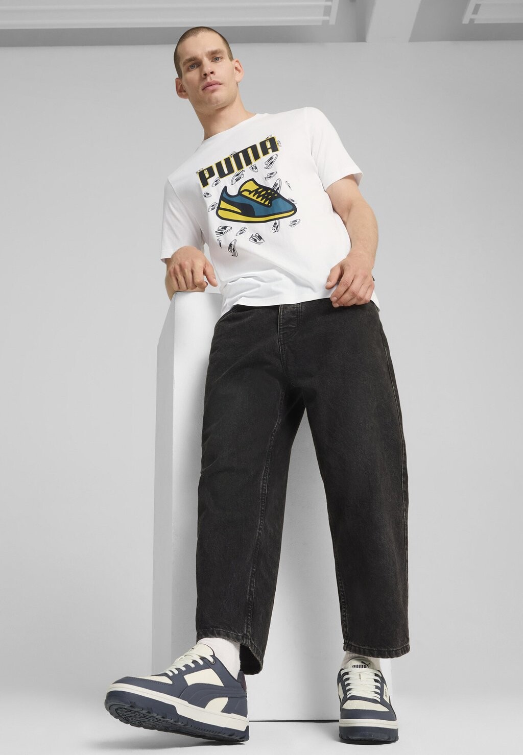 

Футболка с принтом GRAPHICS Puma, белый