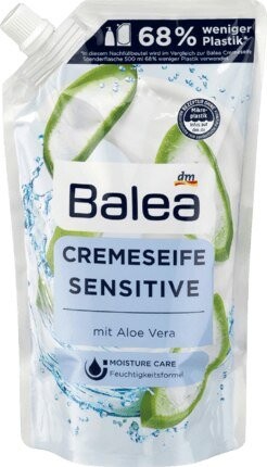 

Сменный блок жидкого мыла Balea Sensitive 500 мл.
