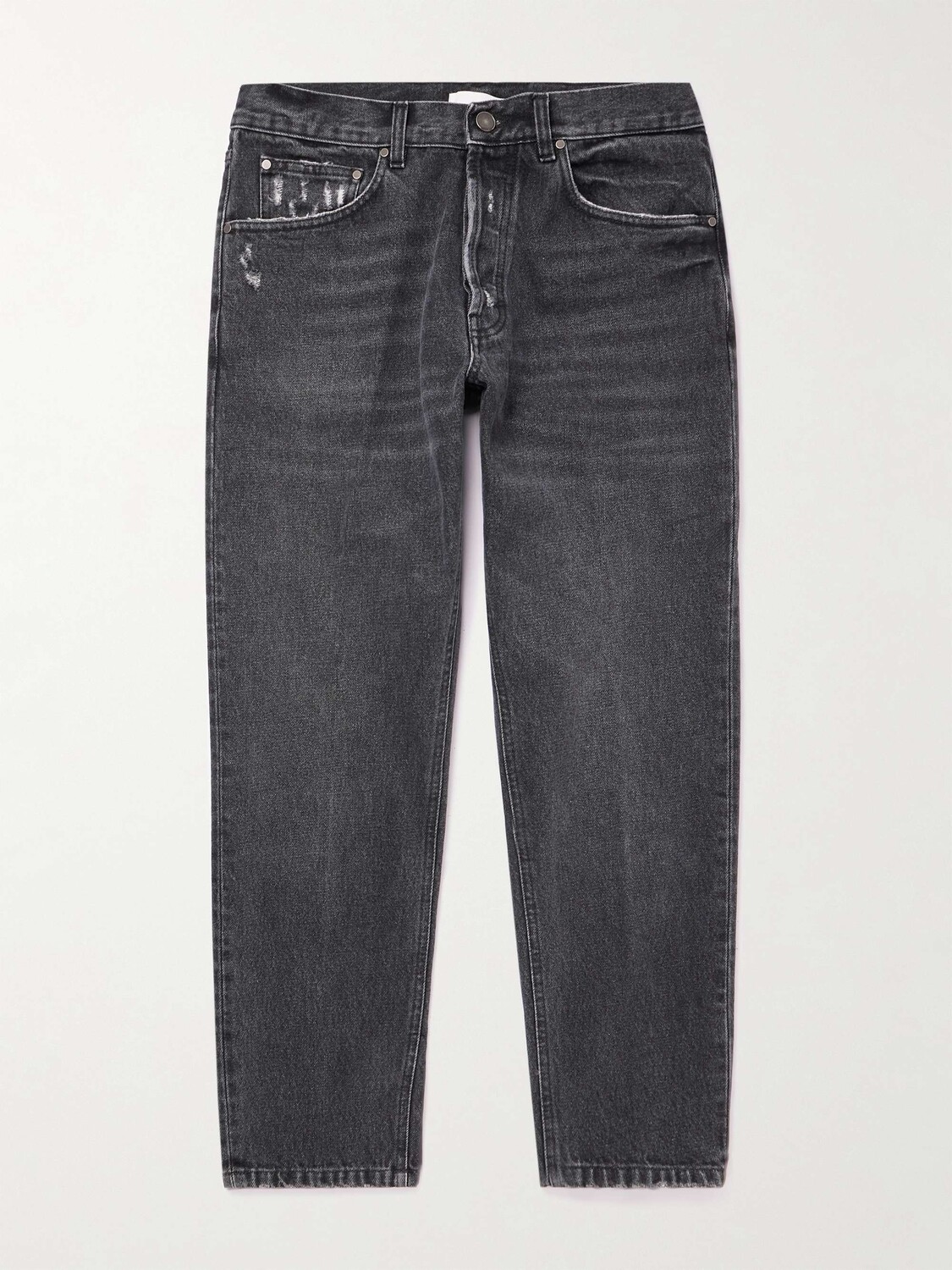

Зауженные джинсы LARDINI, древесный уголь