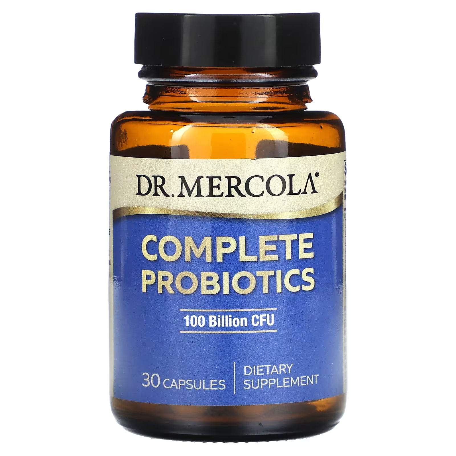 Пищевая добавка Dr. Mercola Complete Probiotics 100 миллиардов КОЕ, 30 капсул dr mercola complete spore restore 4 млрд кое 30 капсул