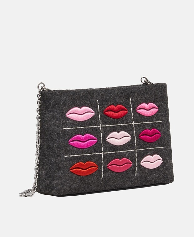 

Сумка через плечо Lulu Guinness, черный