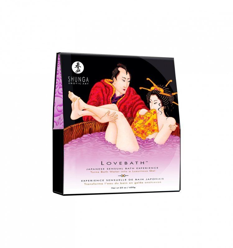 Разноцветные пакетики для ванны Shunga Sensual Lotus Lovebath, 1 шт