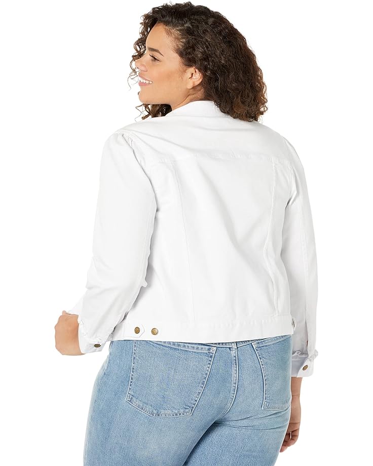 Куртка Draper James Plus Size Denim Jacket, цвет Magnolia White