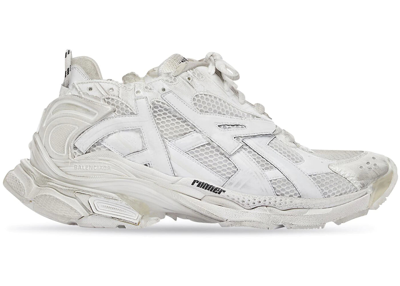 

Кроссовки мужские Balenciaga Runner Leather Free, белый