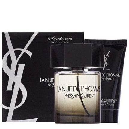 

Yves Saint Laurent La Nuit De L'Homme Eau De Toilette Spray 3.3 Oz & All Over Shower Gel 1.6