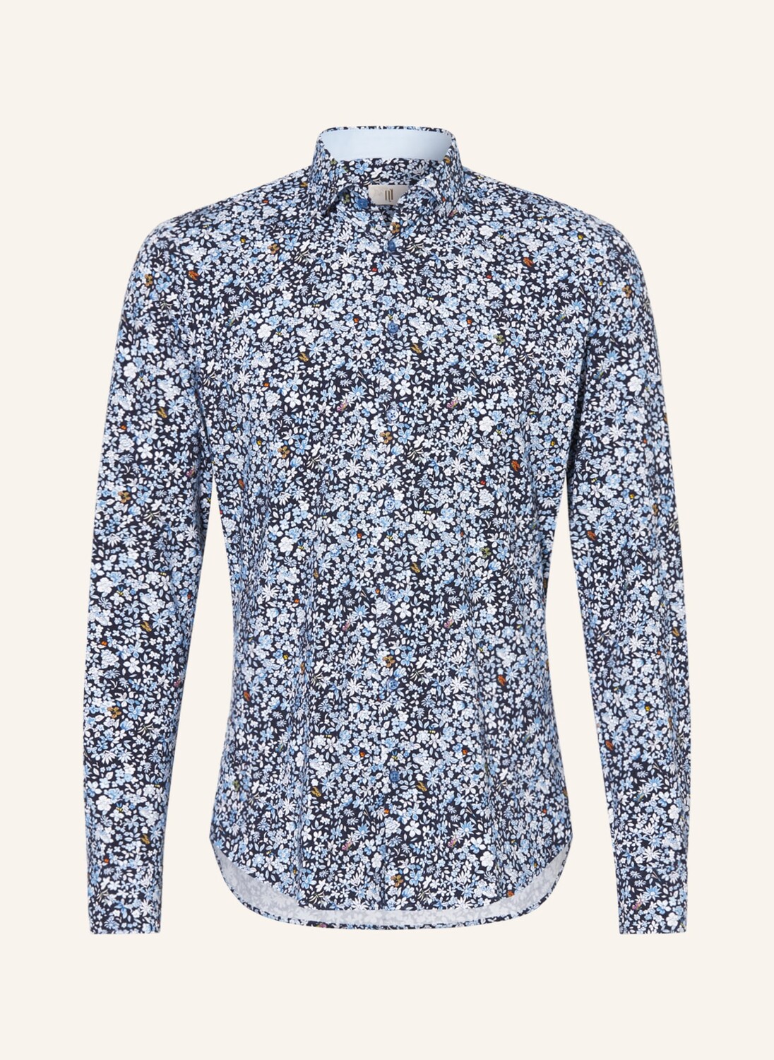 

Рубашка Q1 Manufaktur JerseyRegular Fit, темно-синий