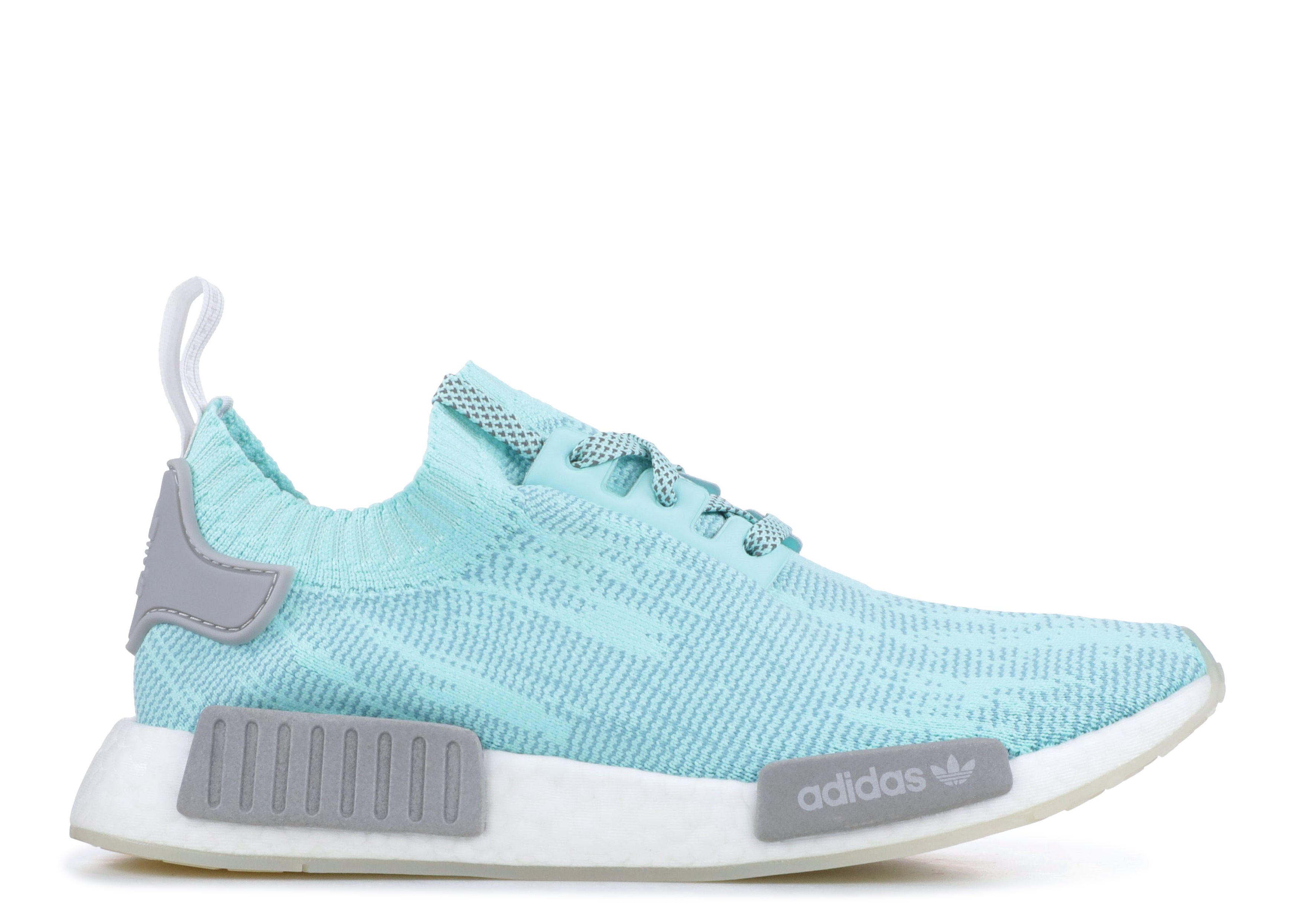 Кроссовки adidas Nmd_R1 Pk 'Energy Aqua', синий мужские кроссовки adidas sneakersnstuff x nmd r1 primeknit белый бирюзовый