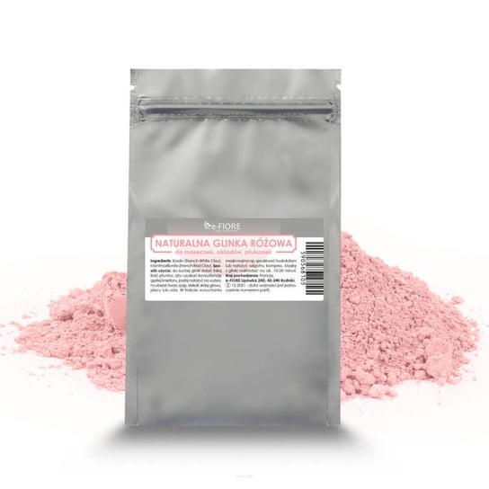 Розовая глина - Для сосудистой кожи - 100г E-Fiore