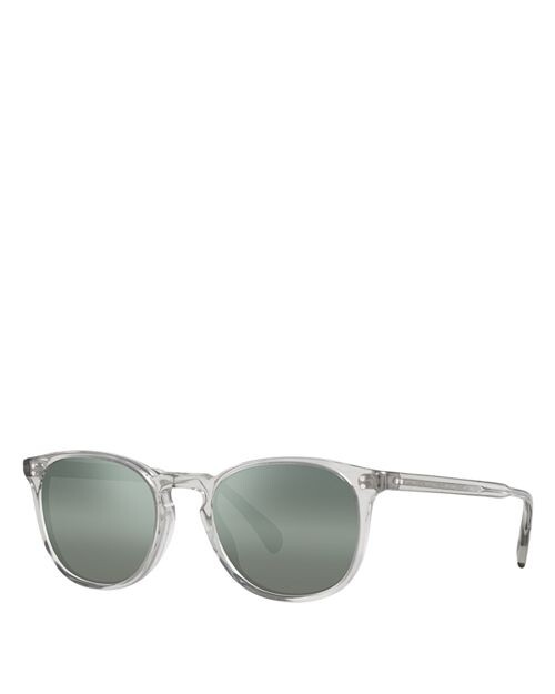 

Финли, эсквайр. Круглые солнцезащитные очки, 51 мм Oliver Peoples, цвет Black