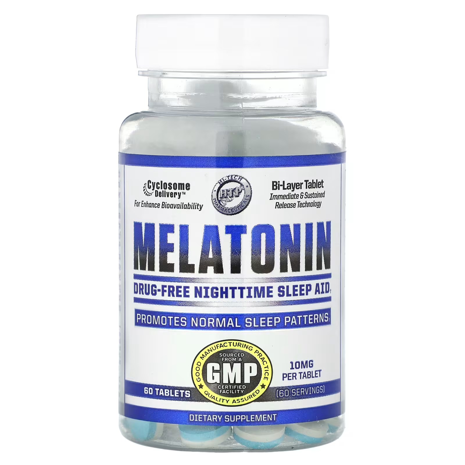 Мелатонин Hi Tech Pharmaceuticals 10 мг, 60 таблеток