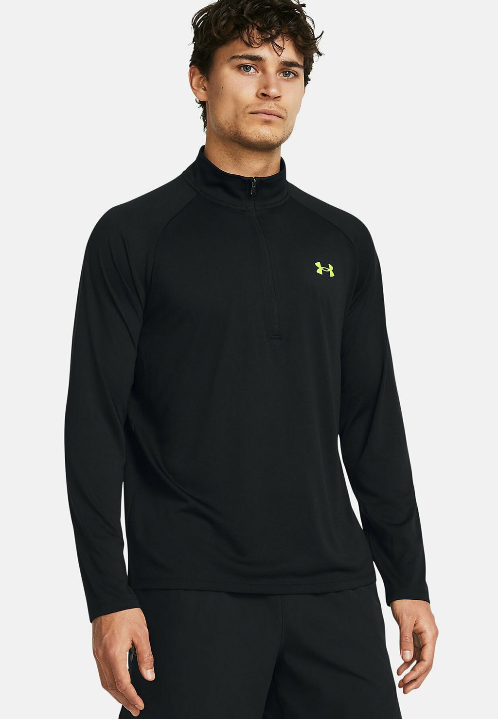 

Топ с длинными рукавами TECH 1/2 ZIP Under Armour, цвет black