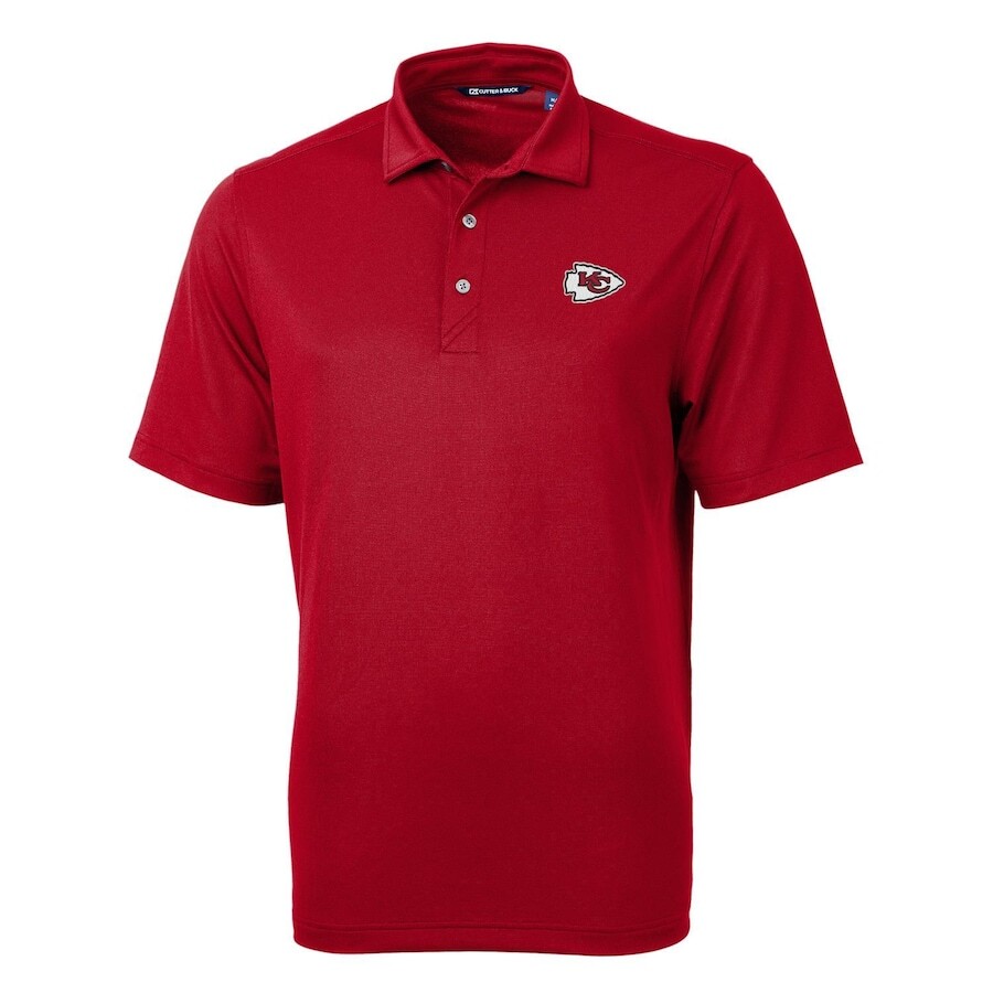 

Поло с коротким рукавом Cutter & Buck Kansas City Chiefs, кардинал