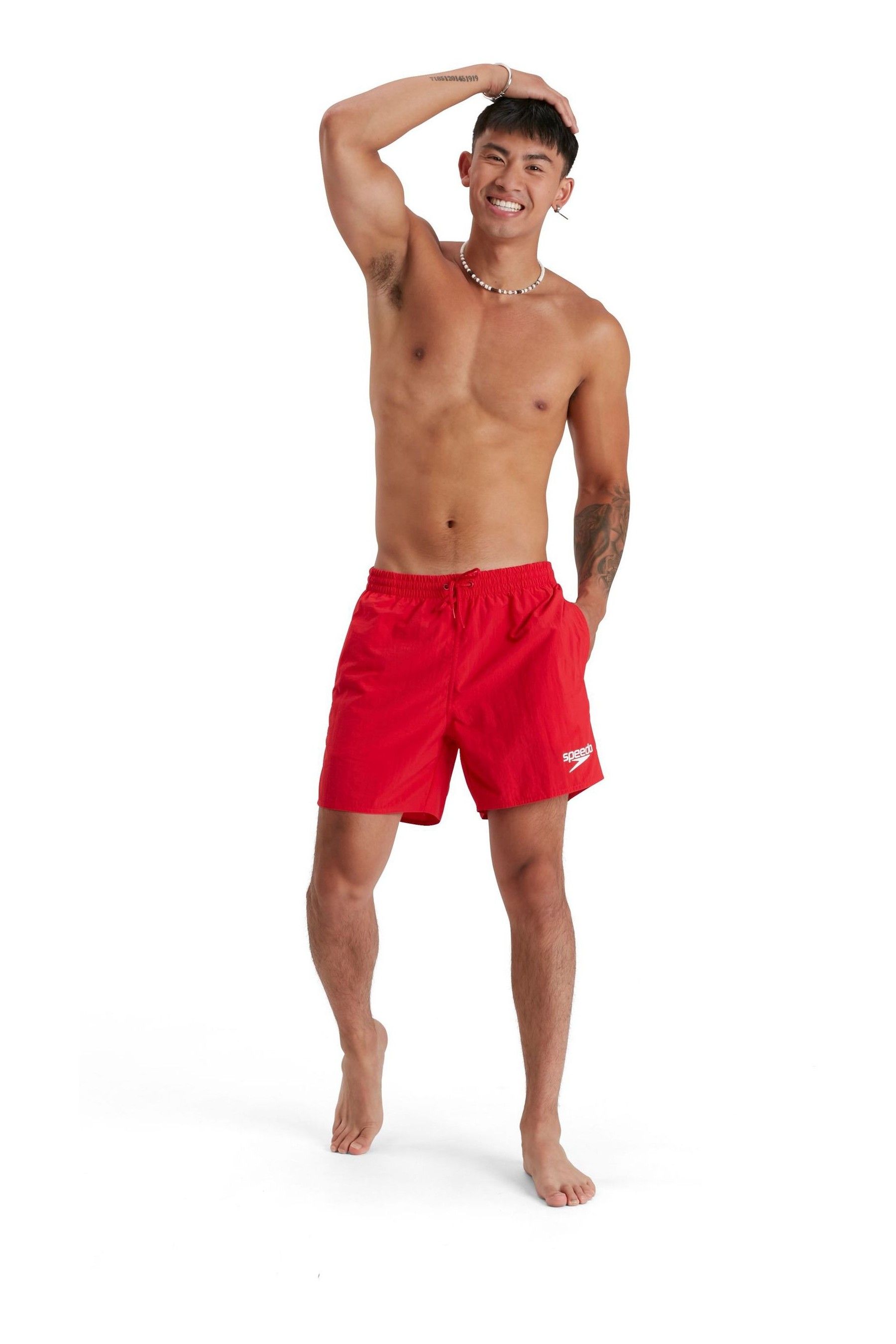 Незаменимые шорты для плавания Speedo, красный шорты для плавания speedo размер s красный