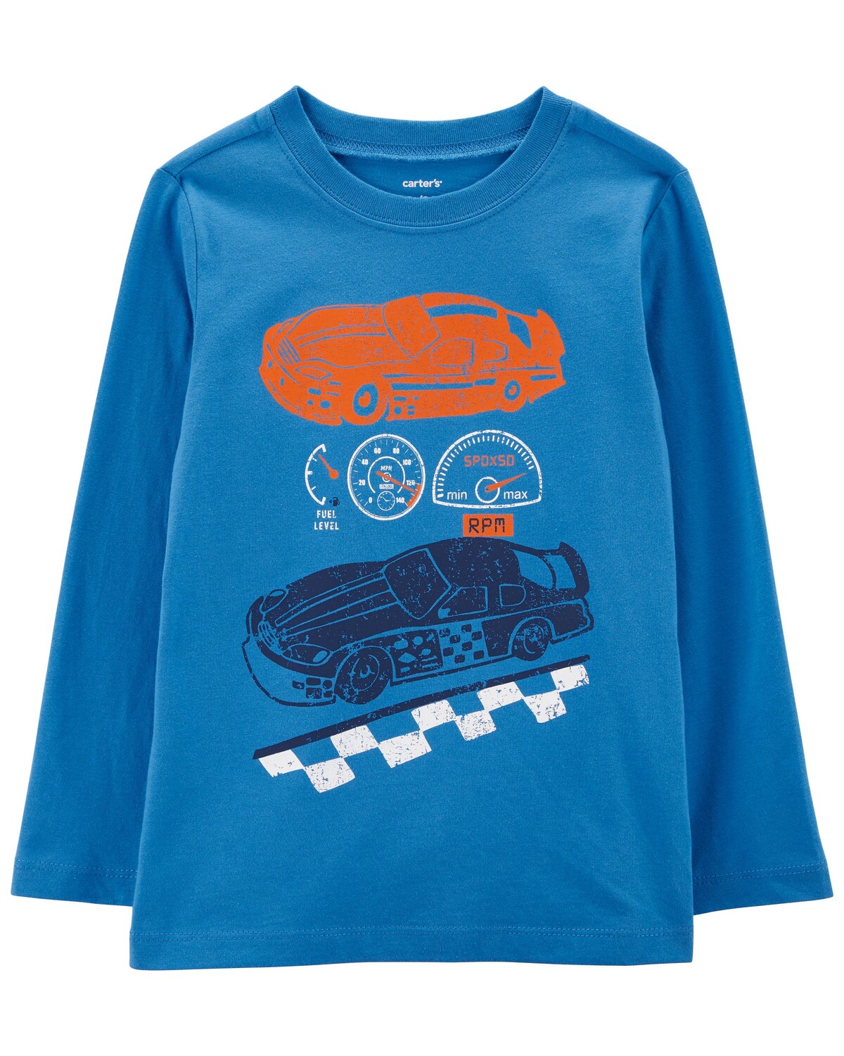 

Футболка Baby Race Car из джерси Carter's, синий